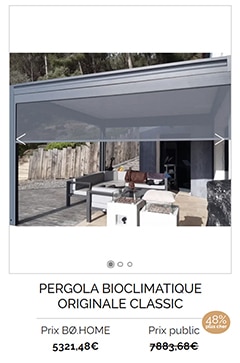 Pergola Bioclimatique originale classic Pergola Bioclimatique originale classic